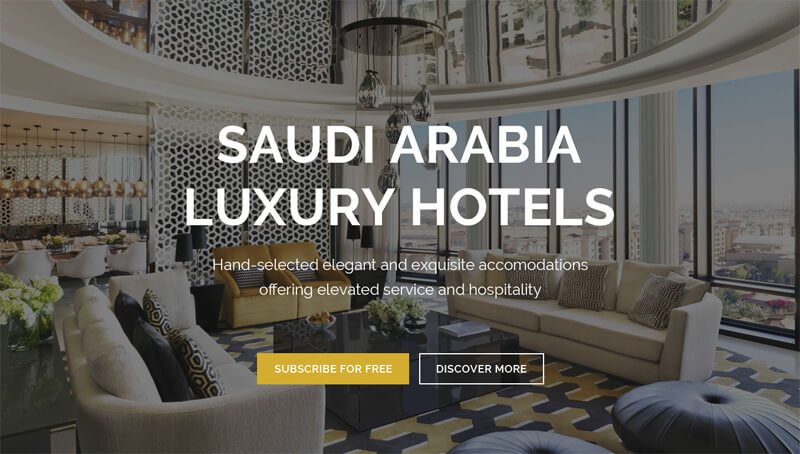 luxury hotels in saudi arabia