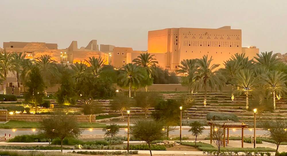 at-turaif at dusk
