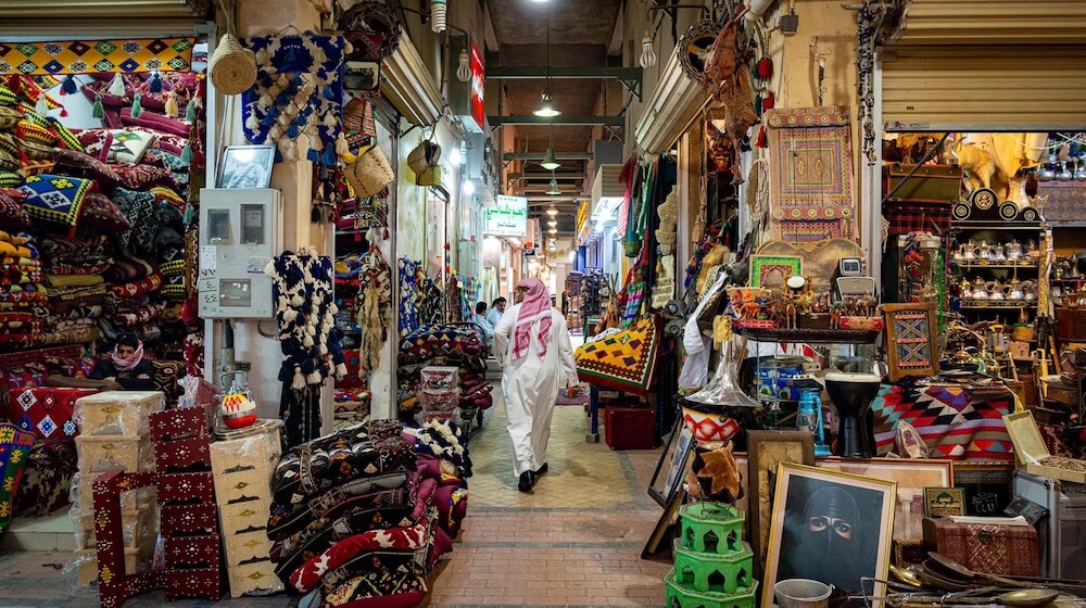 Al el souk in Riyadh
