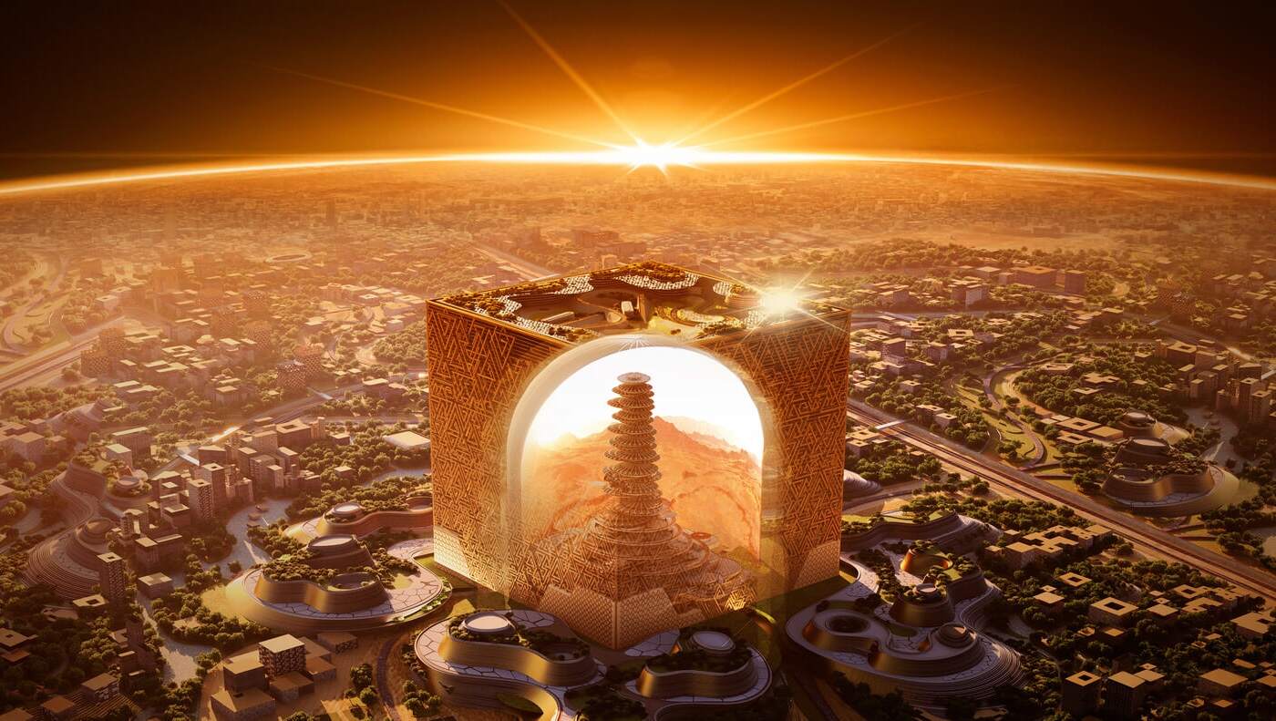 Mukaab - Astonishing Entertainment Center for the New Murabbah - Saudi ...